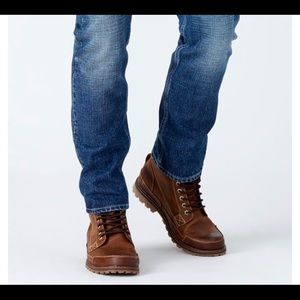 Timberland Men/'s Earthkeepers Original Leather 6 Inch Boots Red Brown Burnished